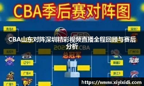CBA山东对阵深圳精彩视频直播全程回顾与赛后分析